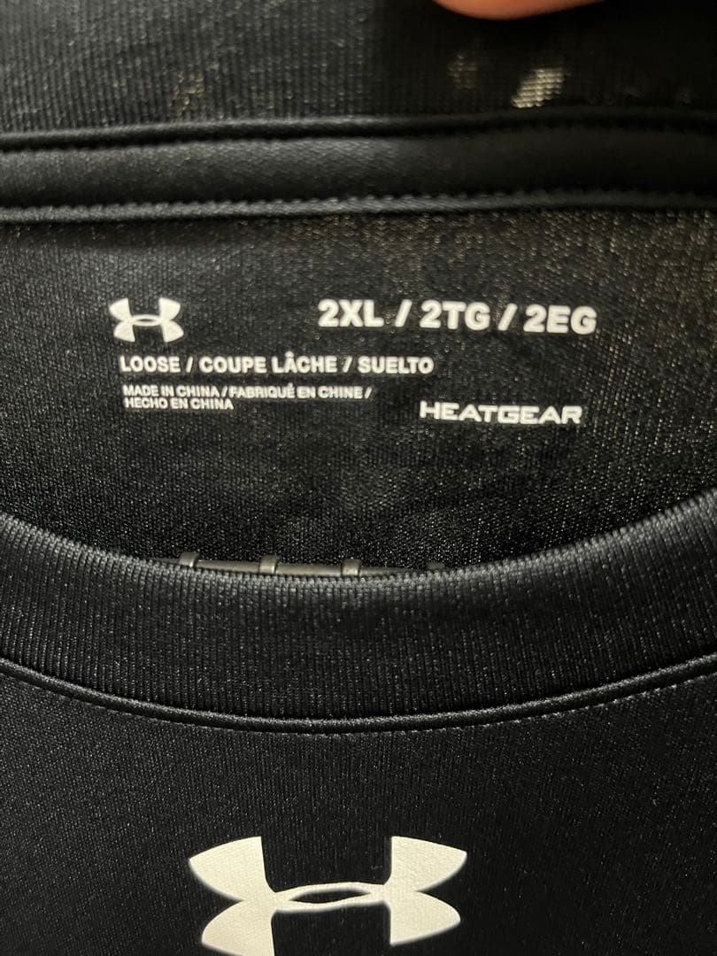 レア　Under Armour 日本代表　バスケ Tシャツ 2XL ブラック