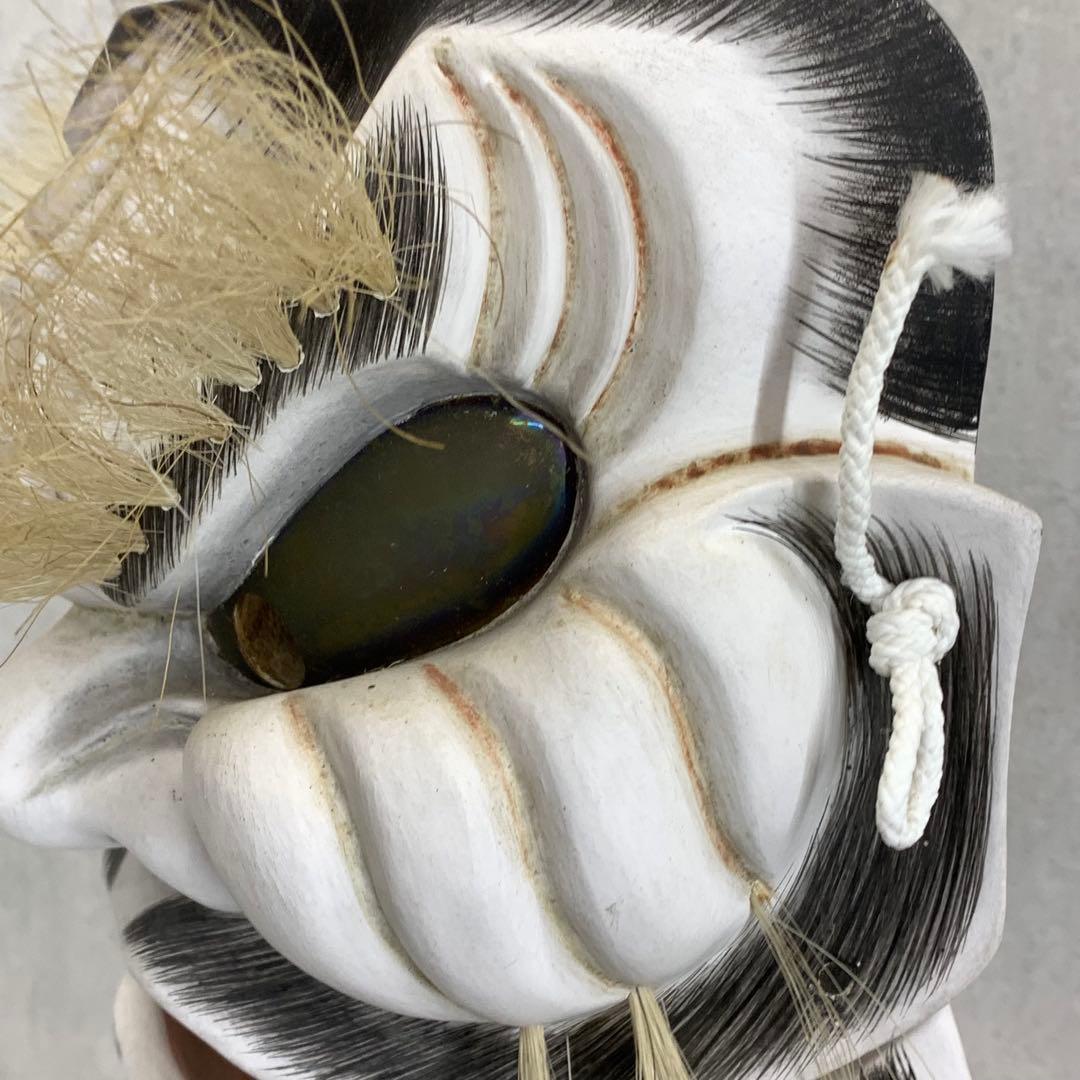 神楽面 杉谷茂 出雲神楽 島根県 神 伝統工芸 稲佐の浜 劇 面