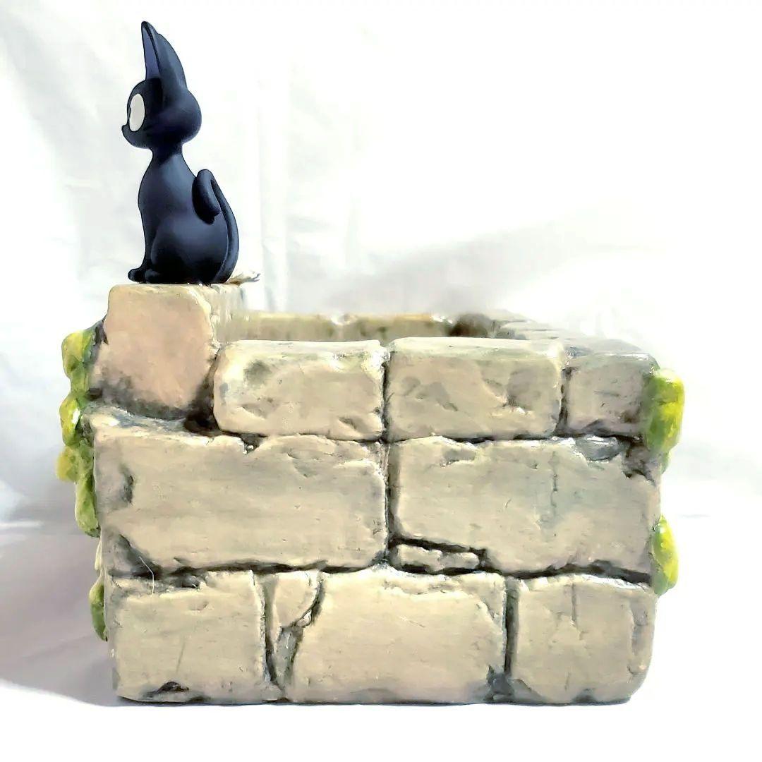 魔女の宅急便 プランター 植木鉢 ジジ リリー スタジオジブリ キキ 置物