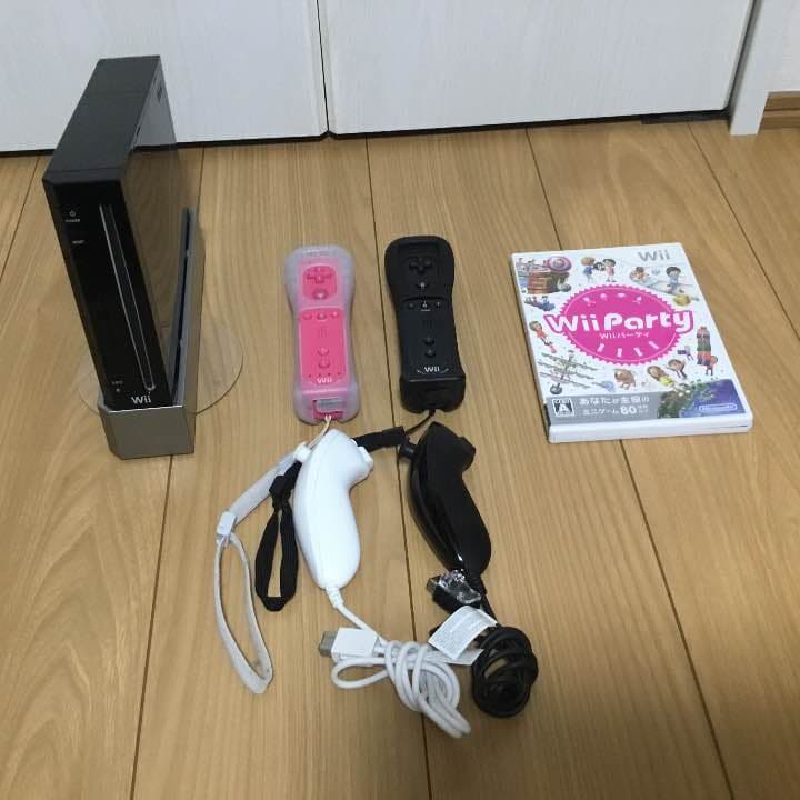 本日17時まで10000円！！！Wii 本体 (ブラック) wiiパーティ同梱