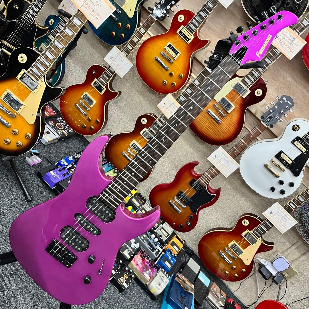 【10673】 FERNANDES FR-75T 紫 ピンク ディンキー