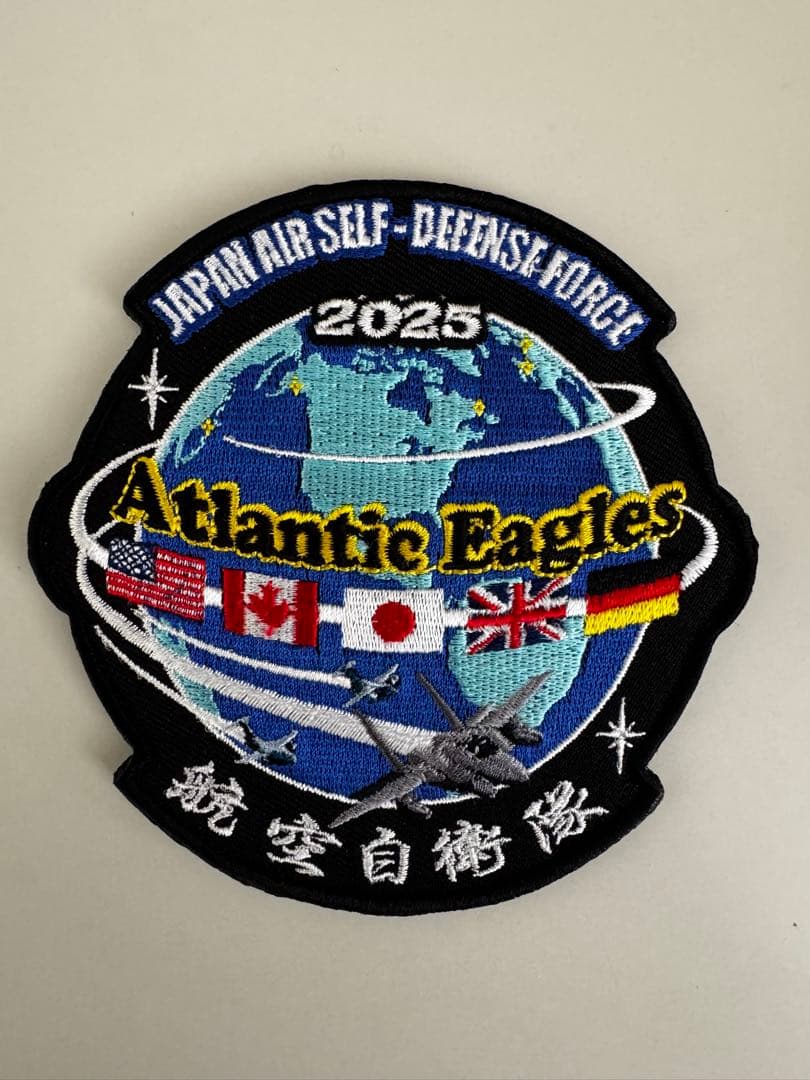 航空自衛隊 201SQ ワッペン２枚セット