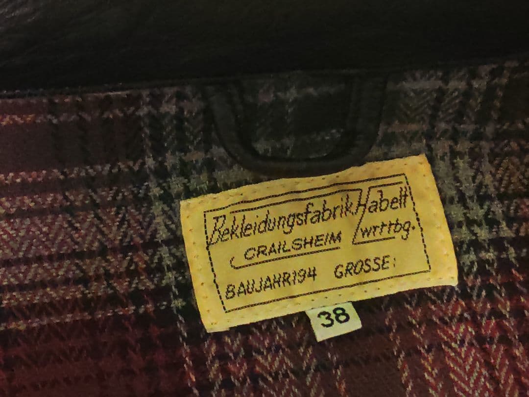 黒 革ジャケット②