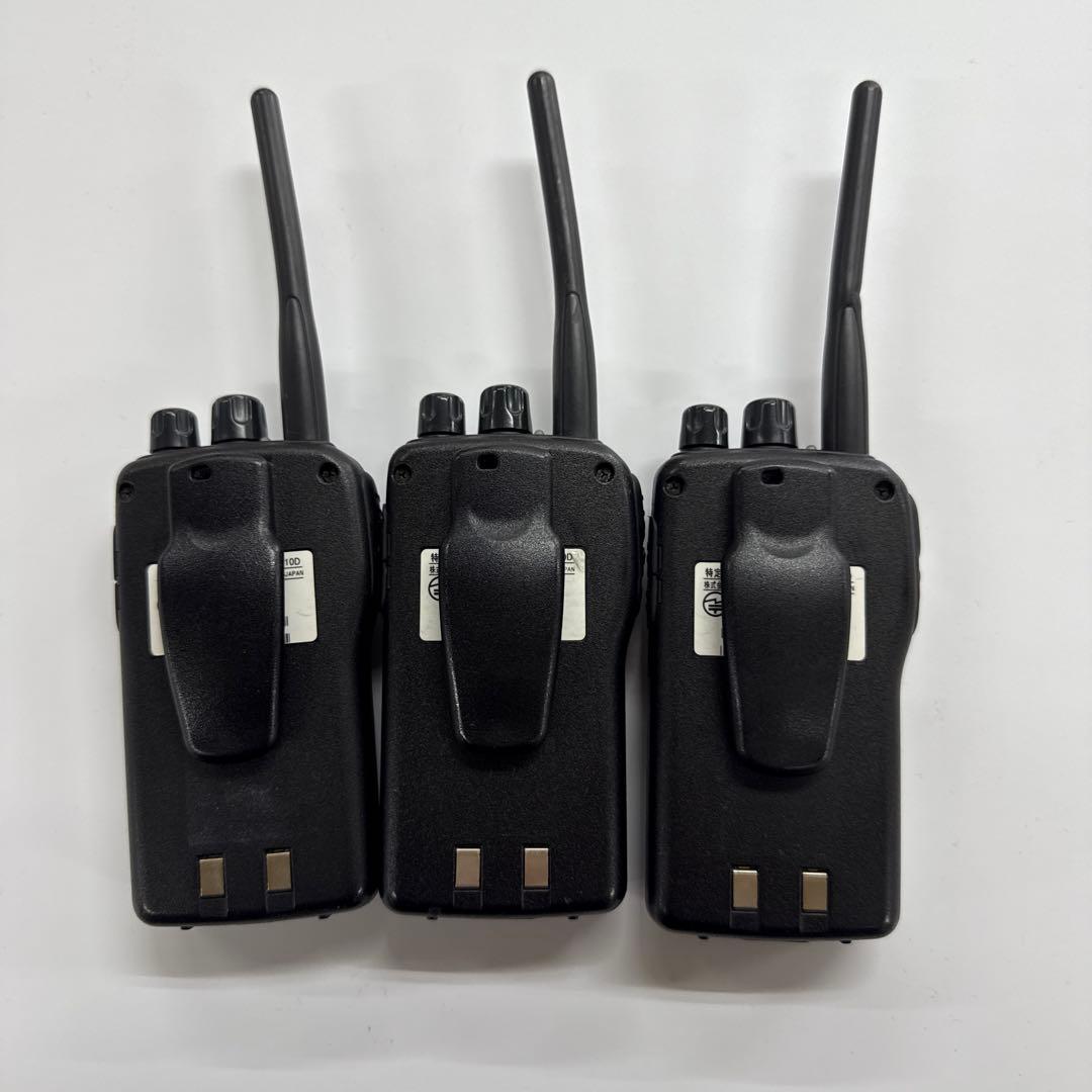 中古品　特定小電力無線電話装置　PK-310D 3台セット