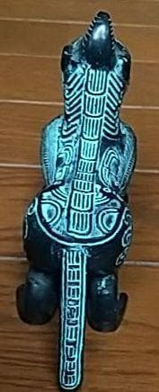 5%寄付☆ 金運を呼ぶ霊獣 置物 狻猊 金運縁起物