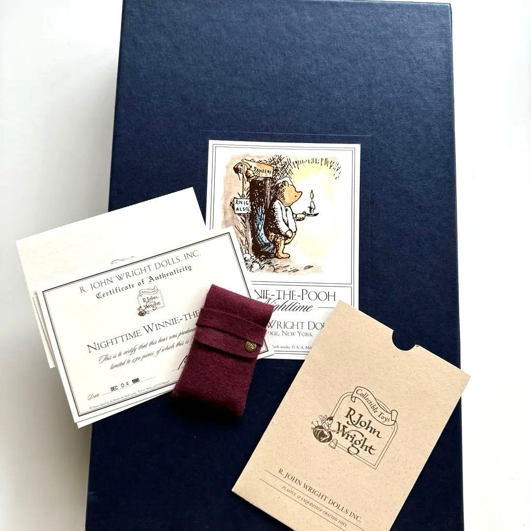 R.John.Wright ジョンライト　くまのプーさん　Nighttime