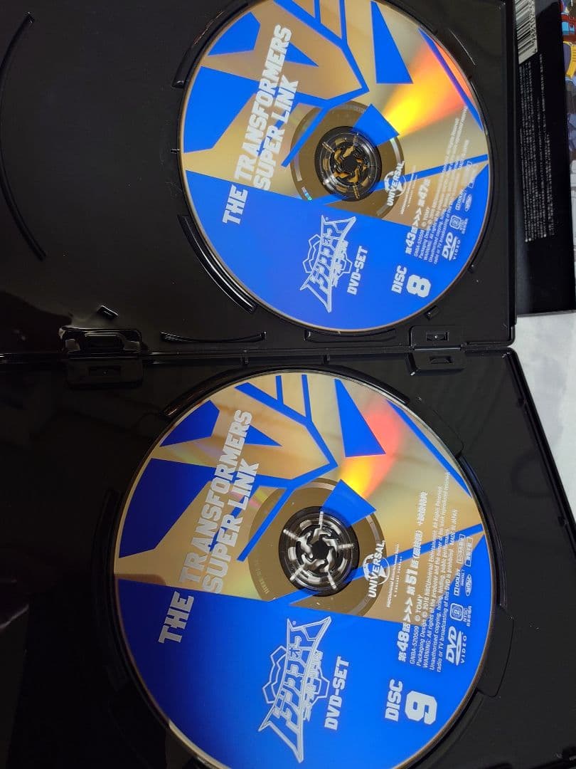 トランスフォーマー スーパーリンク DVD-SET　最安値