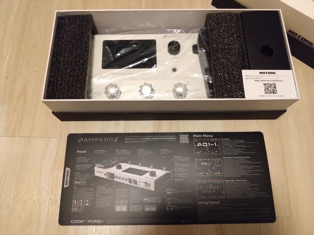 【美品】HOTONE / AMPERO II マルチエフェクトプロセッサー