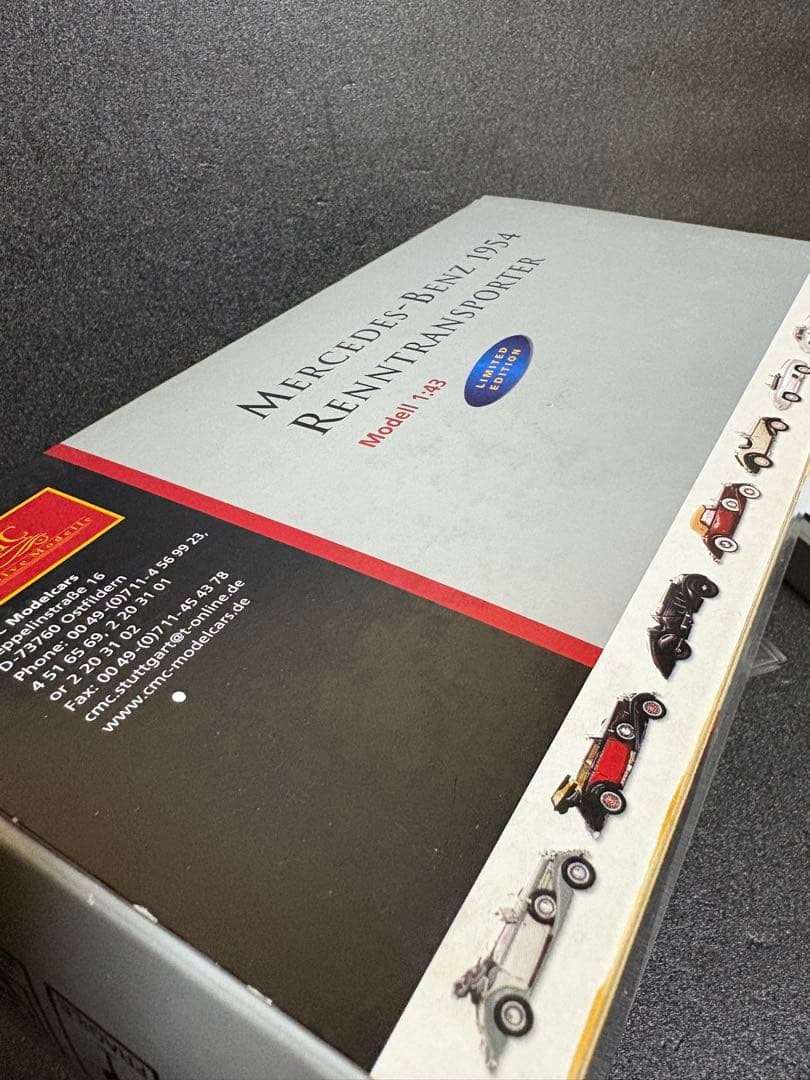 ミニカー CMC Mercedes-Benz 1954 Renntransporter