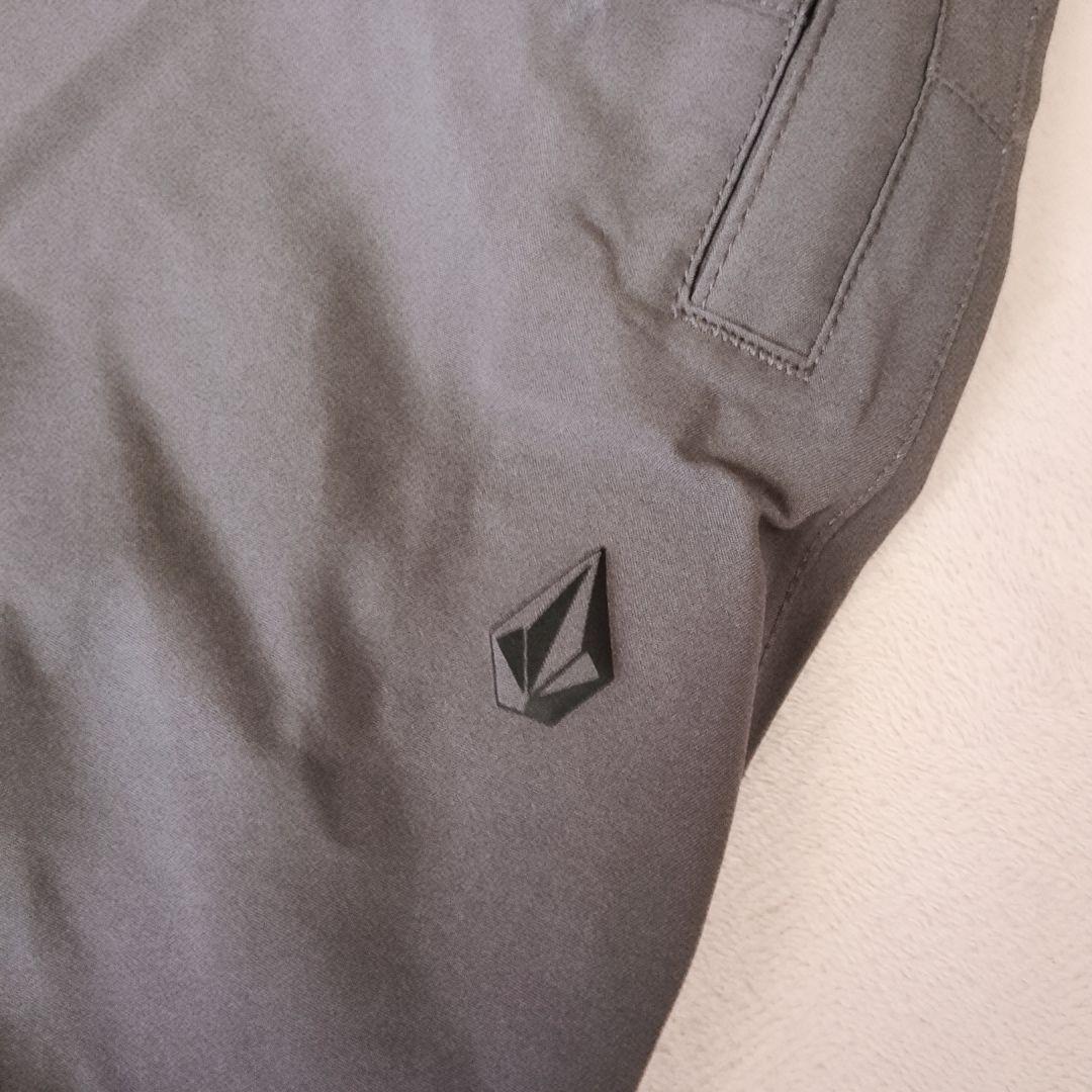 3141【美品】ボルコム スノボウェア ゴアテックス パンツ Lサイズ グレー