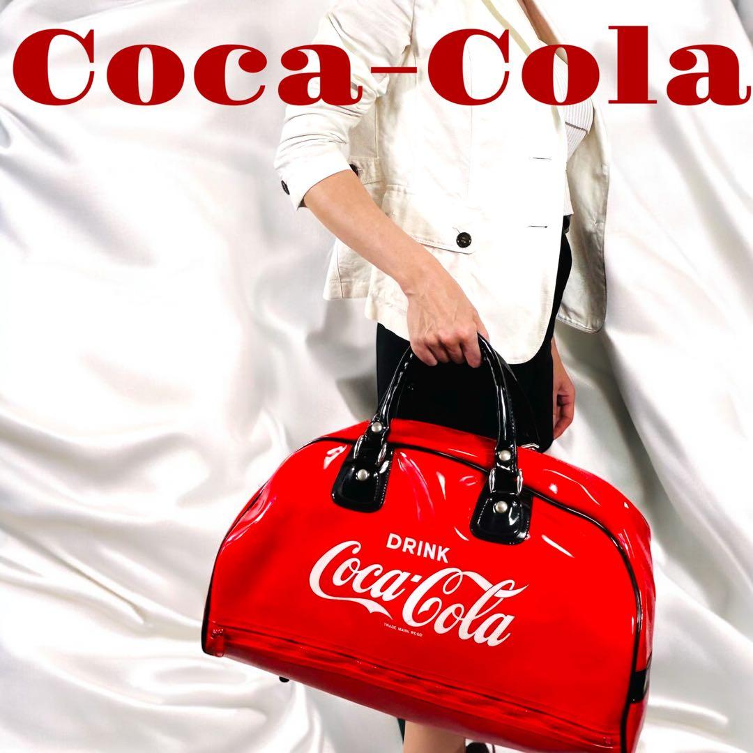 Coca-Cola ボストンバッグ エナメルスポーツバッグ　ヴィンテージ
