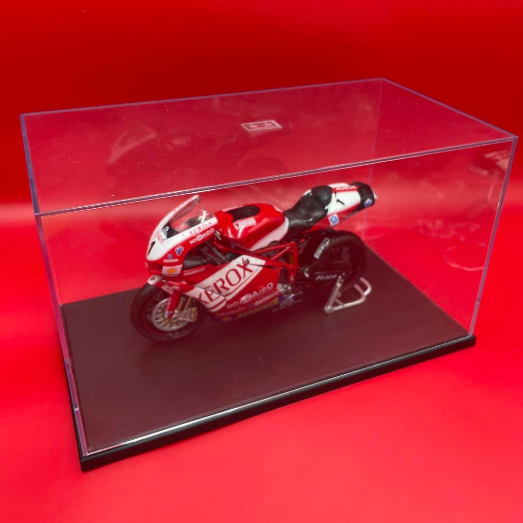 【美品】NewRay 1/12 ドゥカティ 999 ゼロックス ケース付 完成品