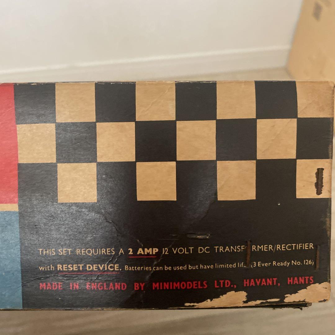 昭和レトロ　ビンテージ　ミニモデルズ社　スケーレックストリック　 スロットカー