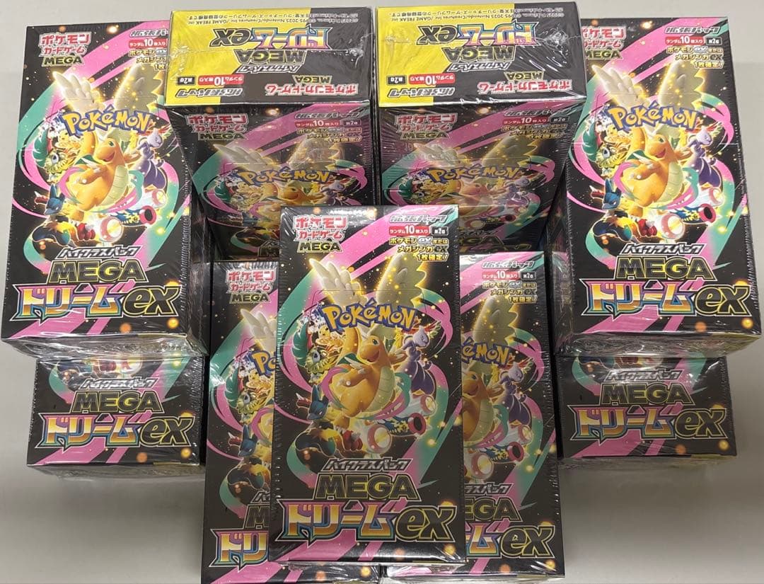 ポケモンカード　MEGA ドリームex 9BOX シュリンク付き