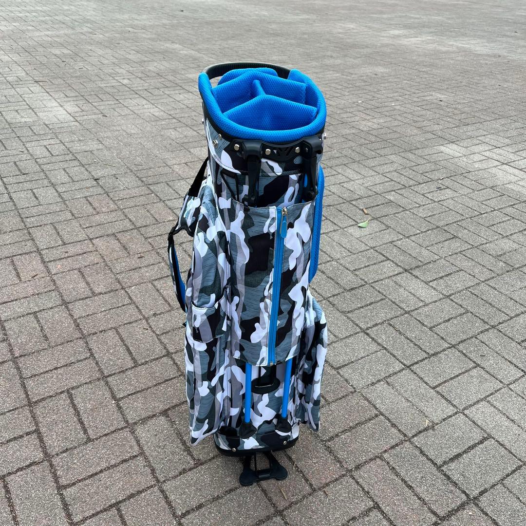 Riviera キャディバッグ ゴルフバッグ 6分割 軽量 美品