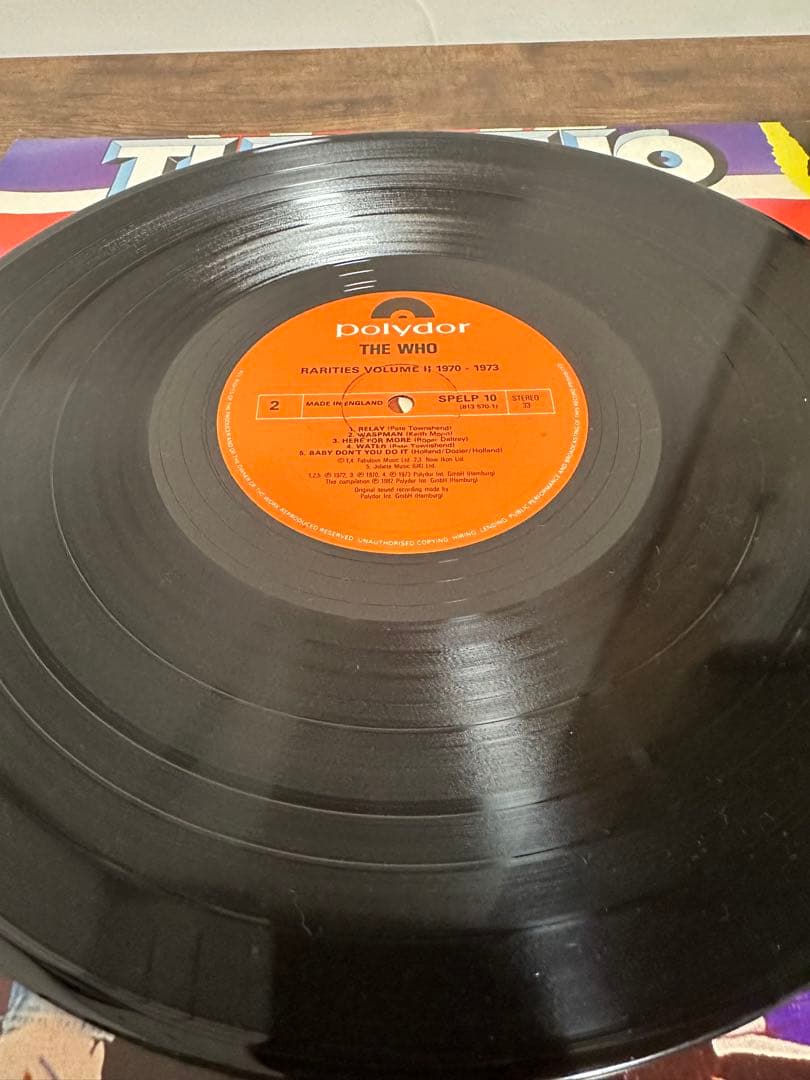 THE WHO レコード　まとめ売り
