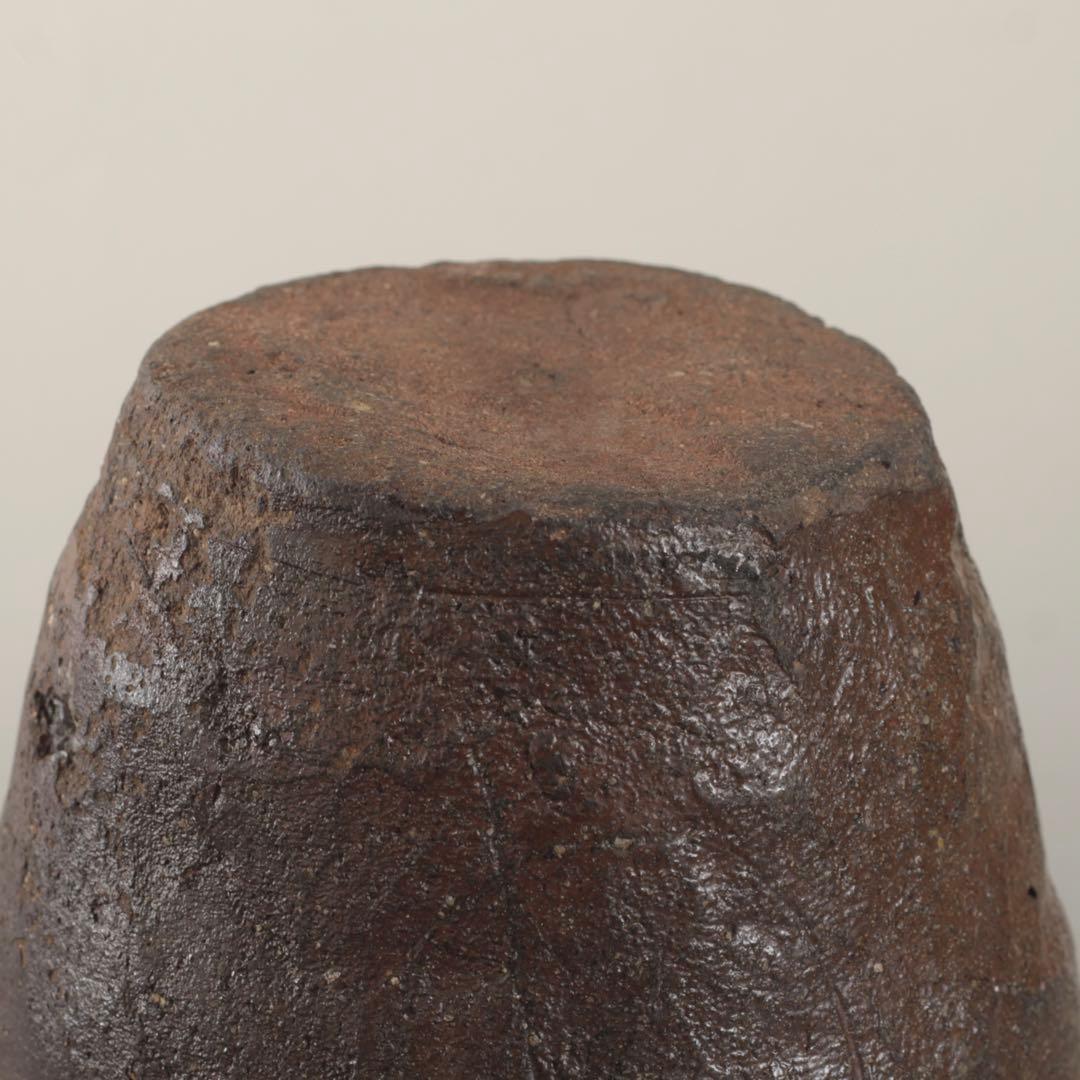 常滑焼 壺 下駄底 窯印 希少サイズ 室町〜桃山 常滑壺 古美術 古道具