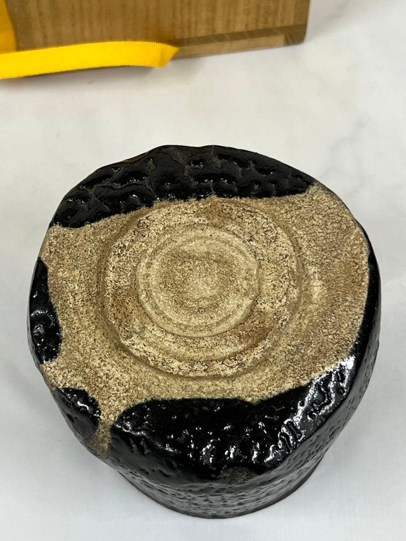 茶道具　瀬戸黒　黒獅子　C/3