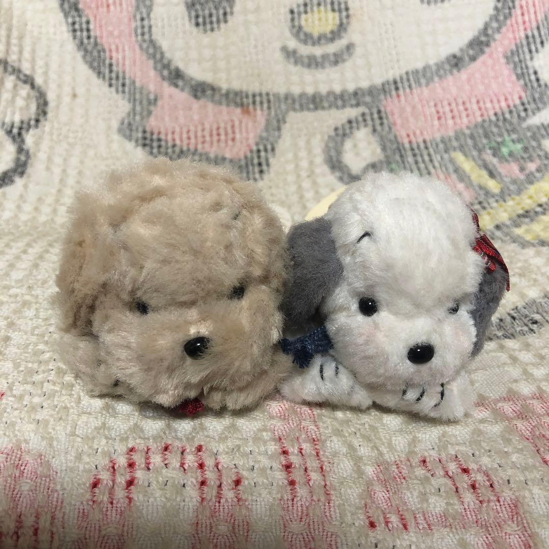 うめ吉　オリエンタルトーイ　寝そべりポーズ　くたくた　手のひらサイズ　2コセット