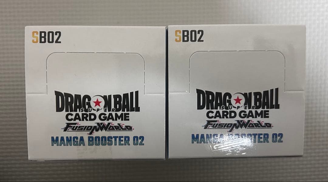 ドラゴンボールカードゲーム MANGA BOOSTER 02 2BOX