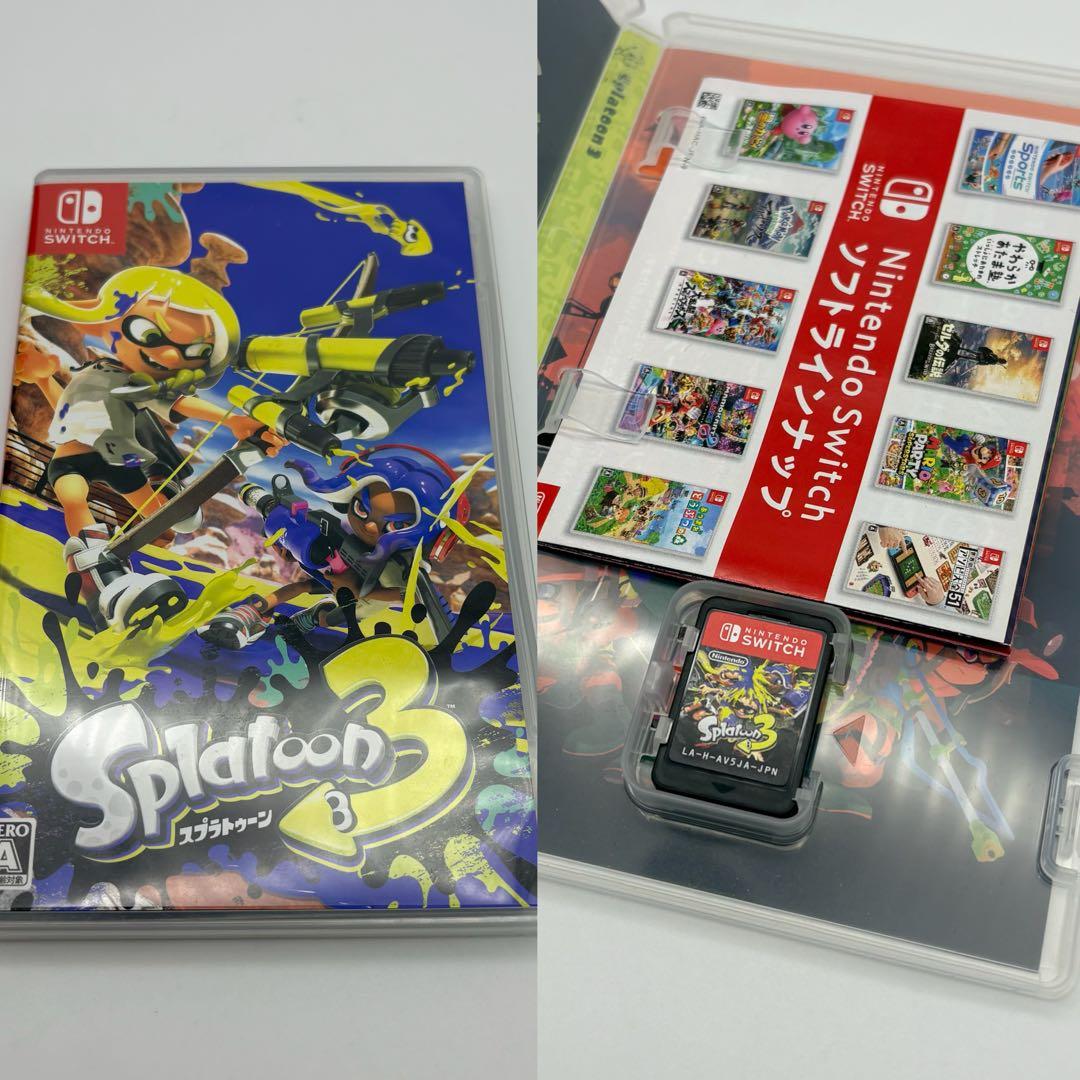 任天堂 Switch 本体 動作確認済み 美品 付属品完備 スプラトゥーン3