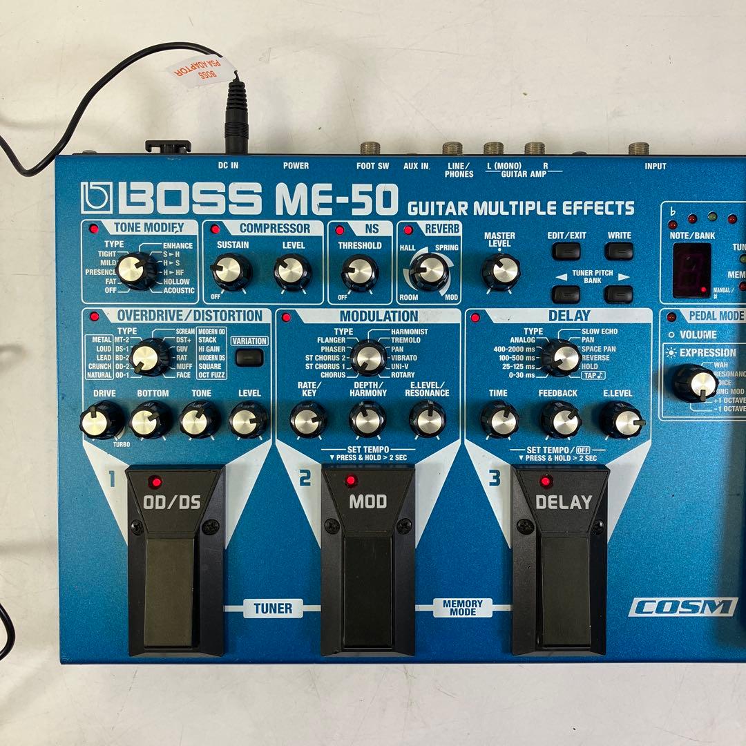 【通電確認済】 BOSS ME-50 ギター マルチエフェクター