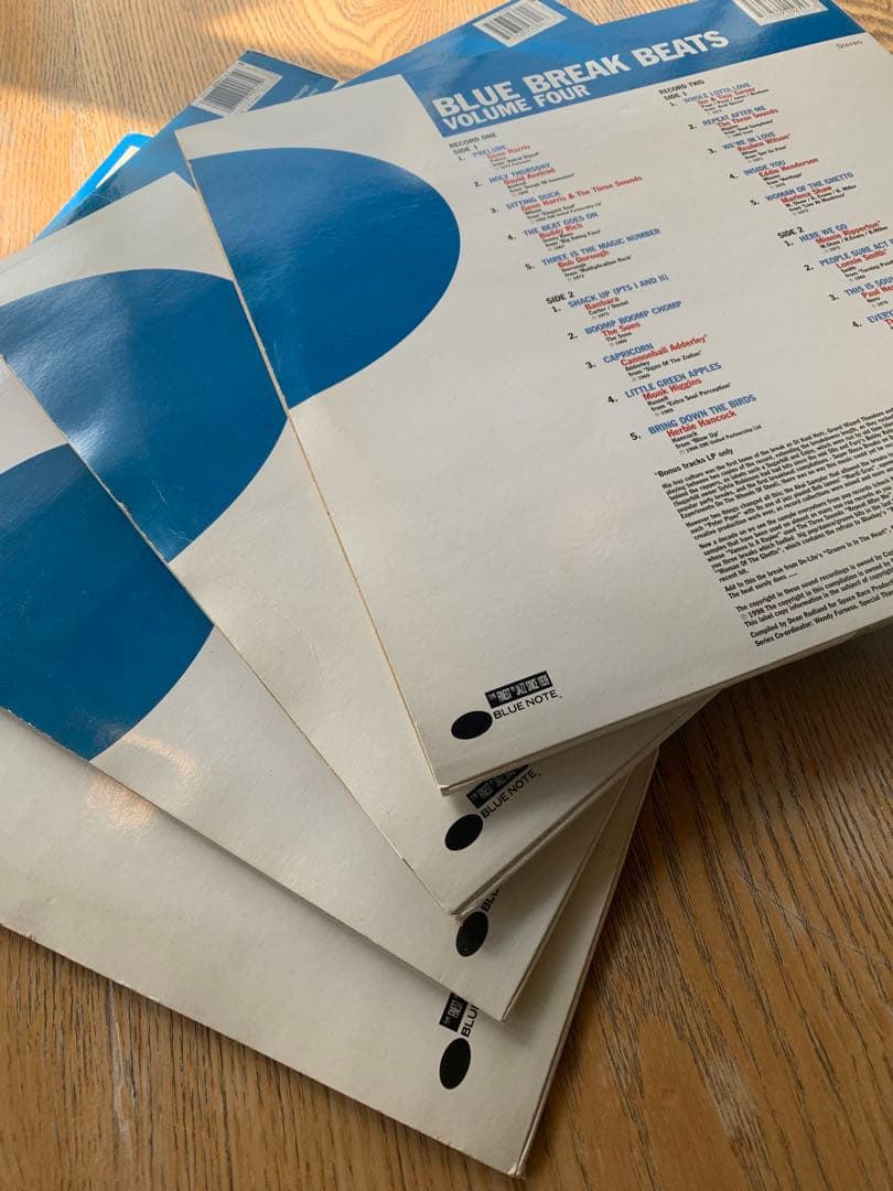 blue break beats 2LP×4枚セット サンプリングソース ネタ