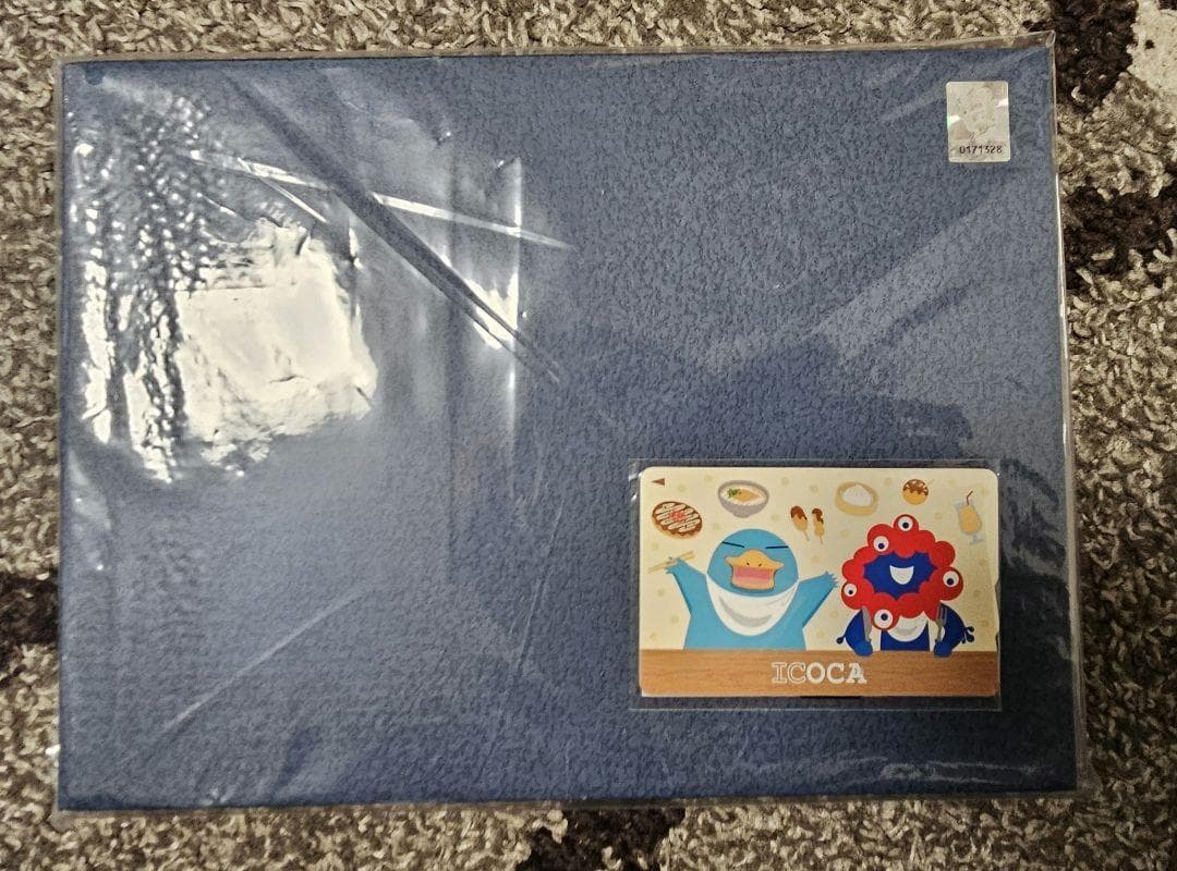 関西万博　ICOCA　ミャクミャク×イコちゃん　ガラス製フォトフレーム