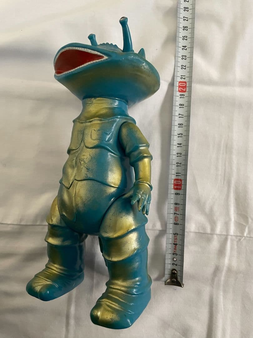 カネゴン ソフビ ブルマァク 約23㎝ 1991年 現状 経年劣化 包装無し