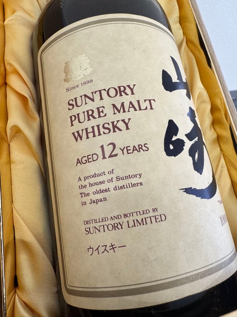 【希少】山崎 12年 ピュアモルトウイスキー 1000ml