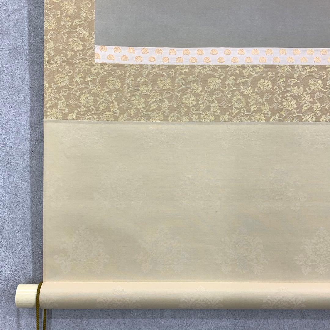 掛軸 速水御舟 白鷺紫閃 木箱 複製 工芸 鳥 2-72