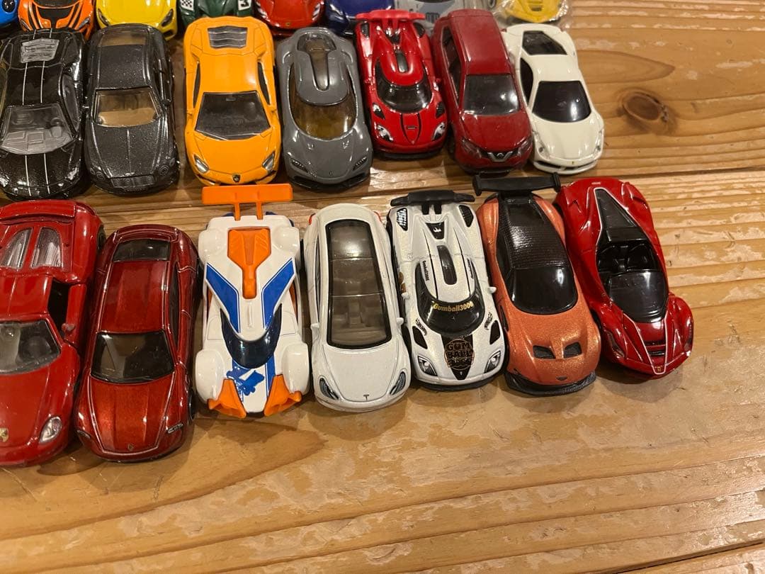 スーパーカーまとめ売り49台　トミカとホットウィールのmix