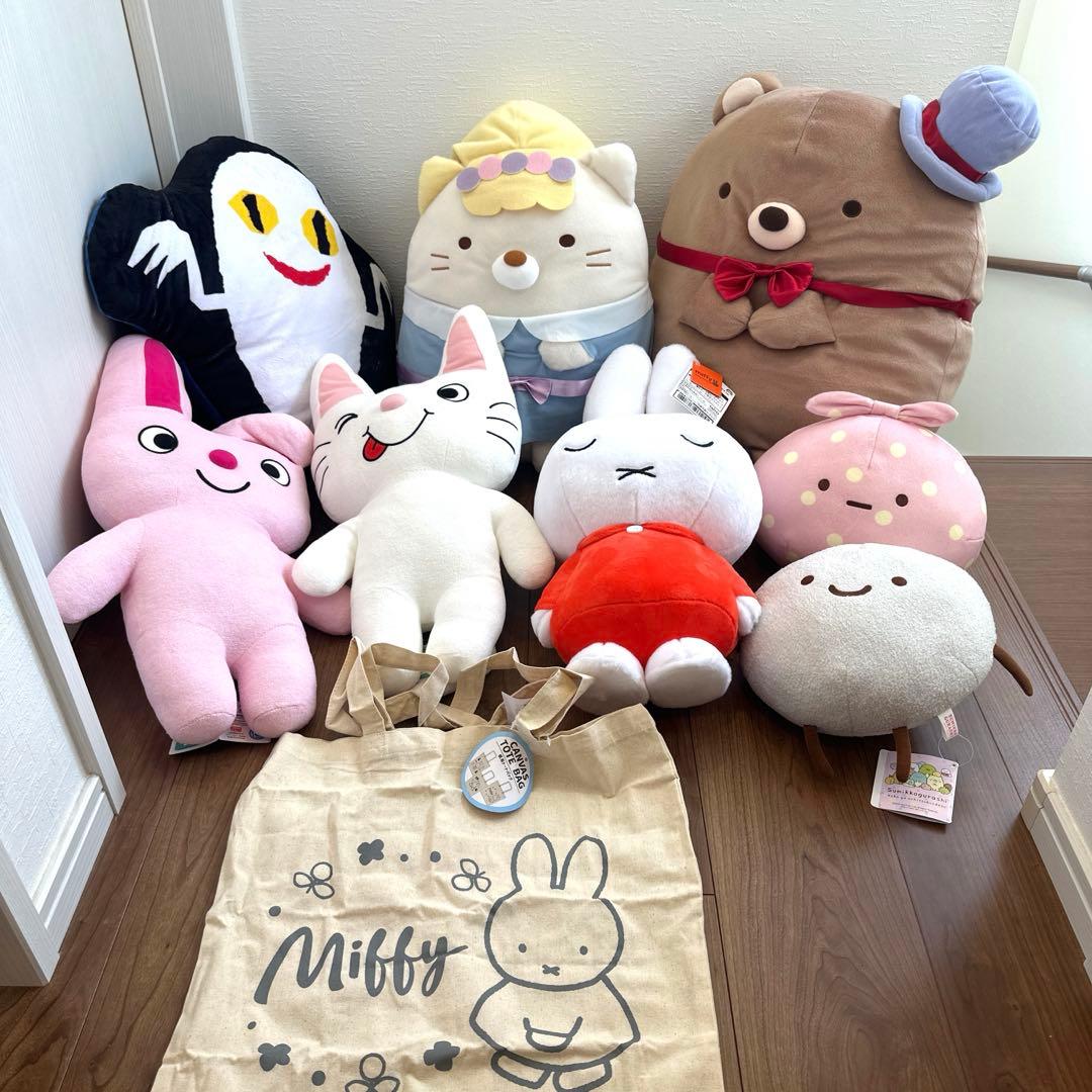 絵本 キャラクター ミッフィー ノンタン すみっコぐらし 9点 まとめ売り