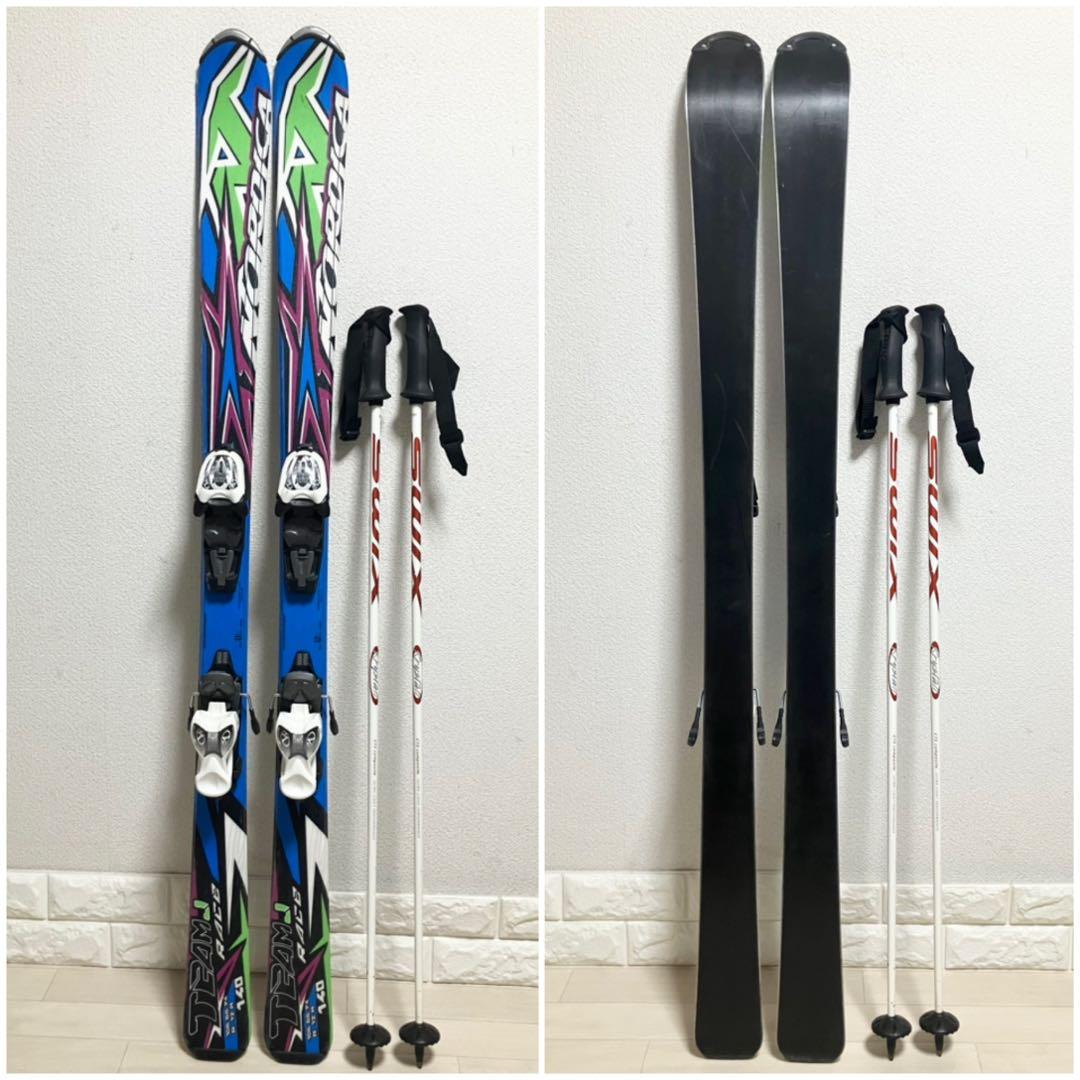 【良品】ストック付/NORDICA TEAM J RACEノルディカスキー140