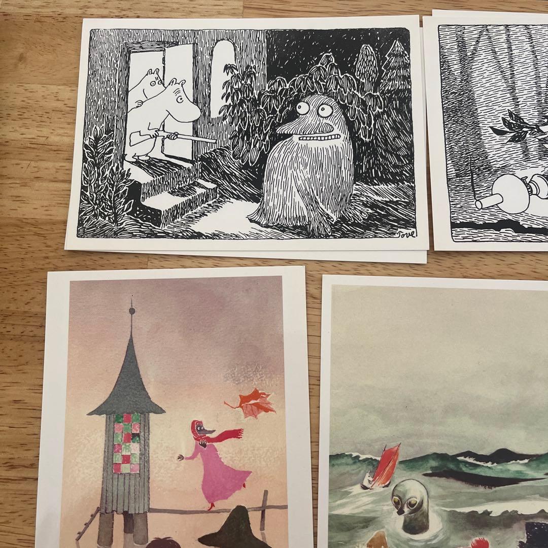 ムーミン　海外　ポストカード　11枚　同柄2枚が3種