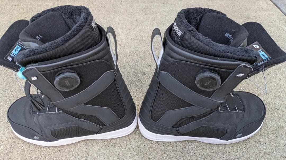 スノボブーツ K2 BOUNDARY 1回使用 メーカー保証11か月 ダブルボ