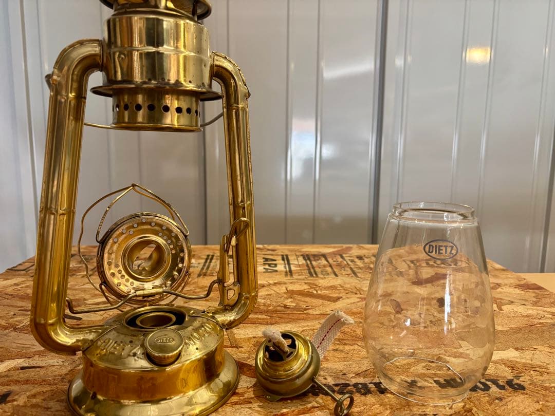 未使用 DIETZ No.20 JUNIOR Lantern 真鍮 ランタン