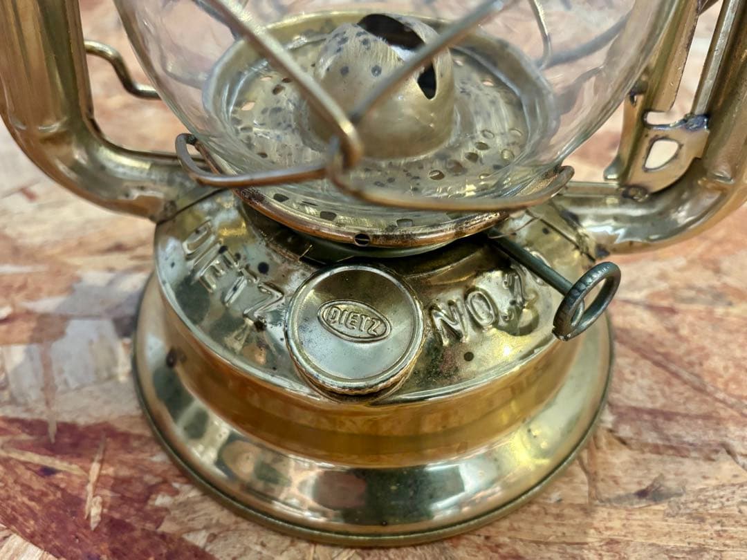 未使用 DIETZ No.20 JUNIOR Lantern 真鍮 ランタン