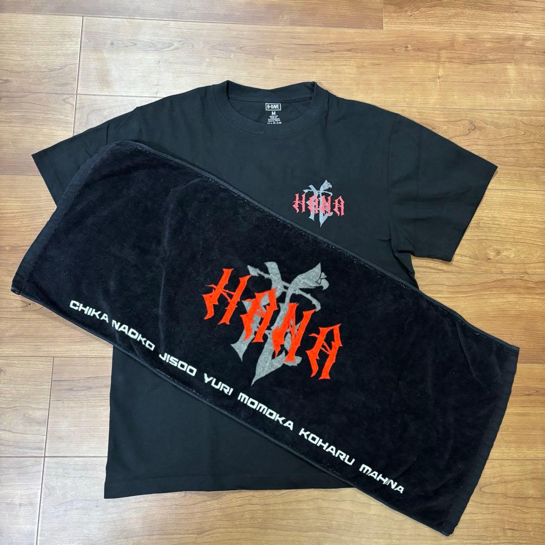 【即購入可】HANA Tシャツ タオル バッグ リップケース ロゴキーホルダー