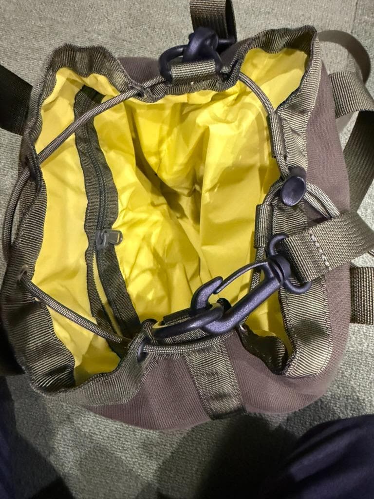 【極美品】ブリーフィング 2WAY 巾着バッグ ショルダーバッグ トートブラウン