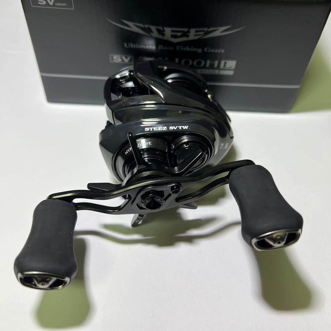 極美品 ダイワ 24 スティーズ SV TW 100HL ジリオン アルファス