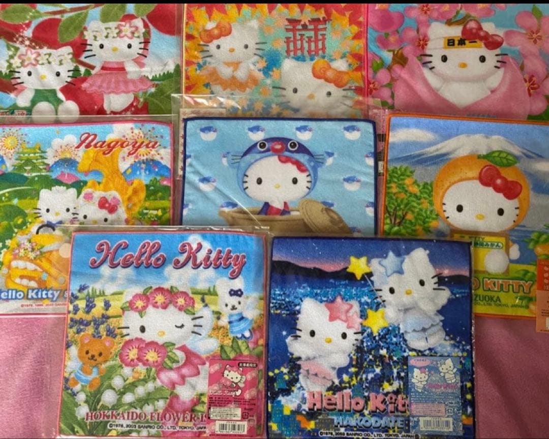 ご当地キティちゃん根付など150個セット