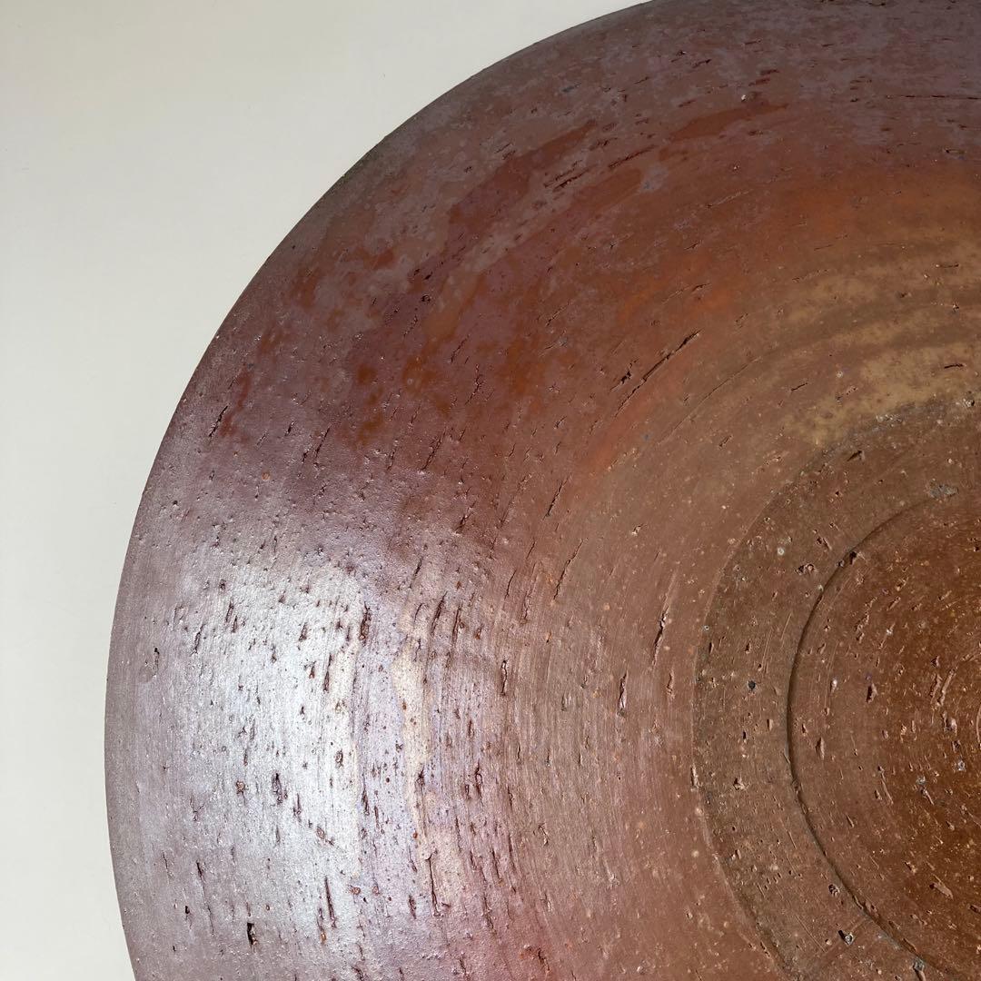 備前焼　大皿　径57cm　窯変　胡麻　飾り皿　特大サイズ