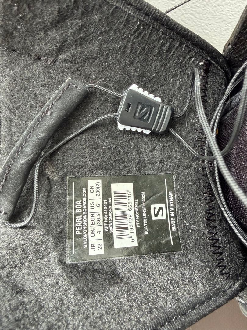 サロモン PEARL BOA 23cm スノーボードブーツ 21-22 箱あり