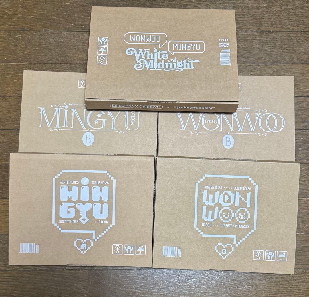 SEVENTEEN セブチ ウォヌ ミンギュ ミーニー 雑誌 DICON 写真集