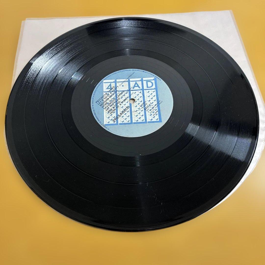 PRESAGE(S) 4AD V.A. 輸入12inchレコード　1980年