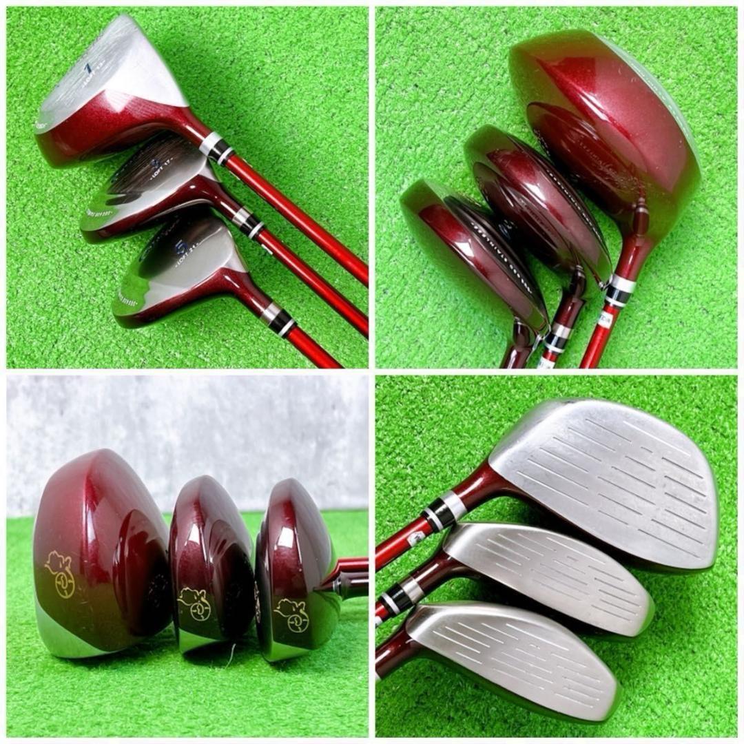 レディース初心者用 キャロウェイ カレドニア ゴルフクラブセット 右打ち10本