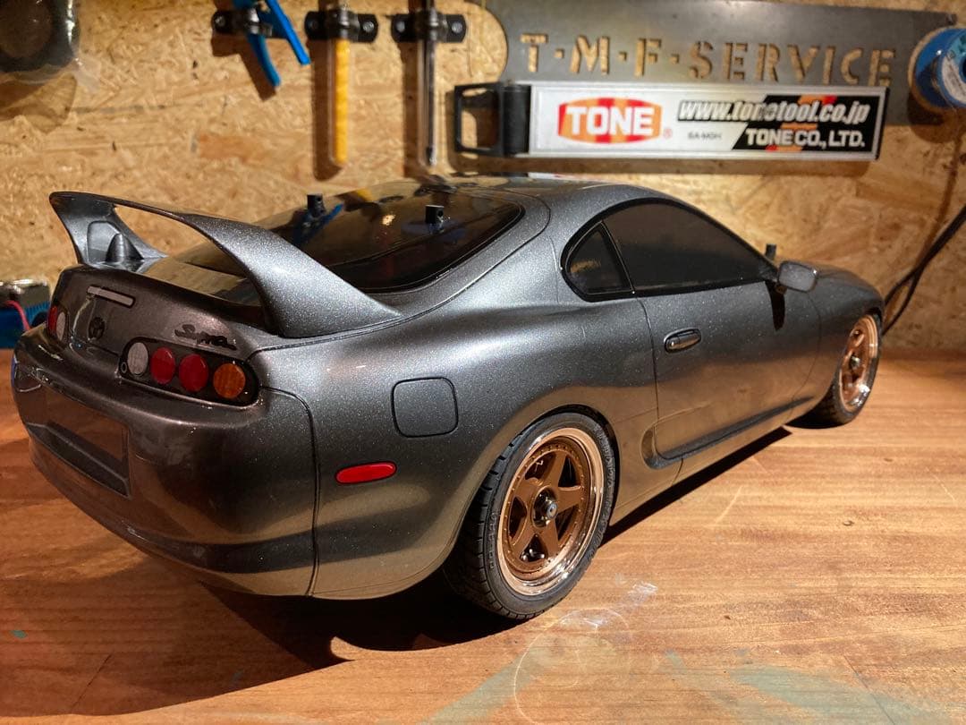 タミヤ BT-01 JZAスープラ　特注純正色塗装ボディー　後期専用設定色