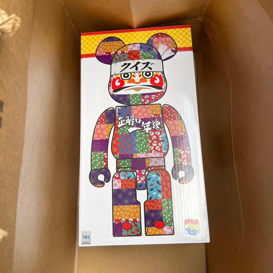 BE@RBRICK 達磨クイズ★正解は一年後 400%