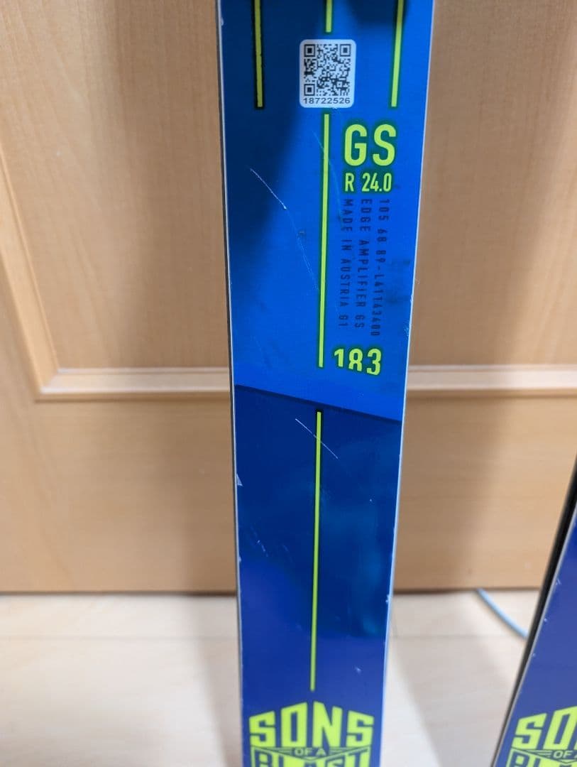 スキー SALOMON S/RACE GS 183cm R24